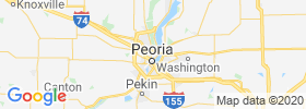 North Peoria map